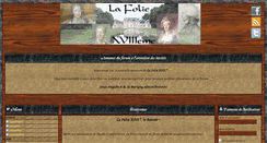 Desktop Screenshot of lafoliedix-huitieme.eu